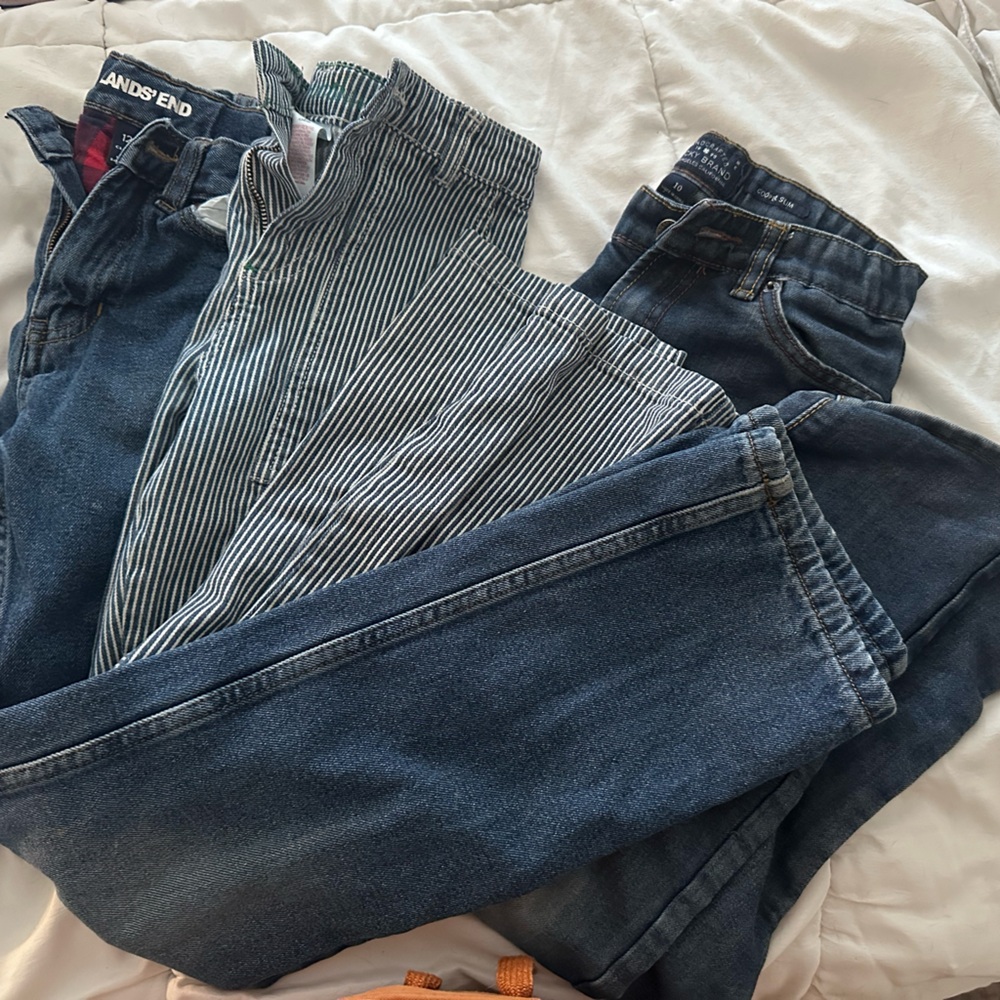 Bundle of boys jeans